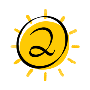 logo avec un soleil représentant la deuxième prestation
