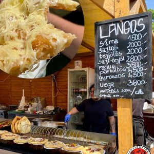 stand de langos, spécialité hongroise