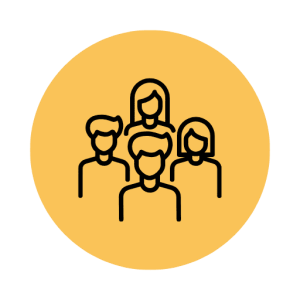 icône illustrant un groupe de personnes